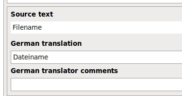 translation text field
